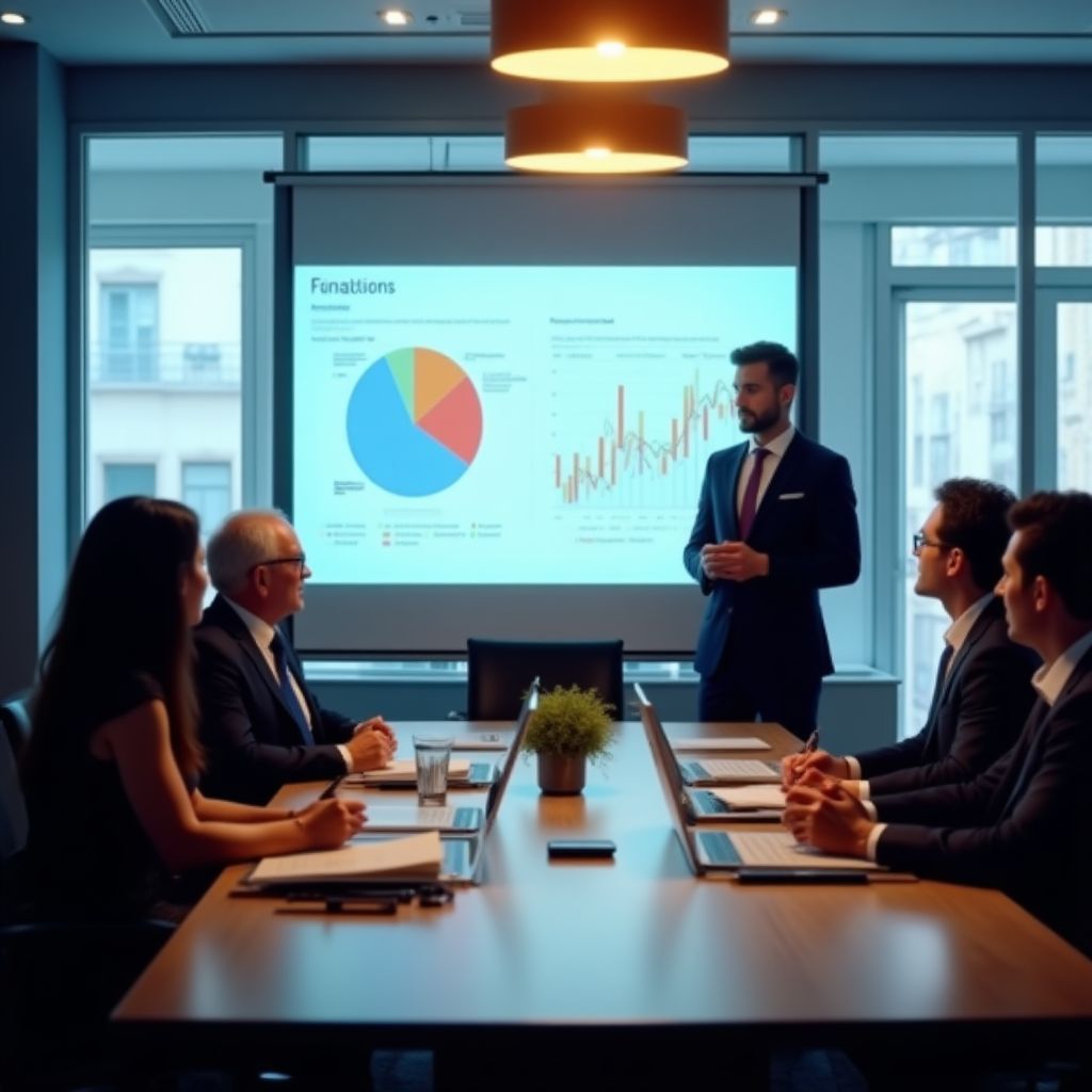 Reunión estratégica del equipo directivo